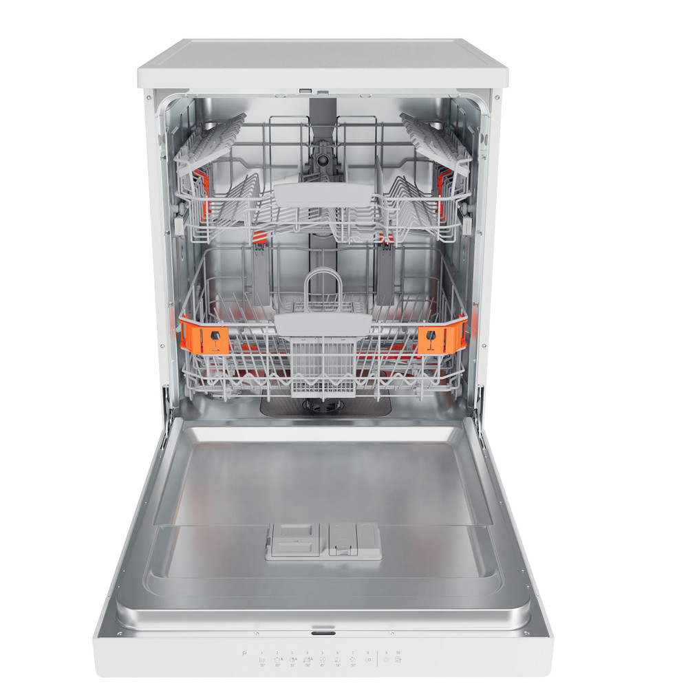 Hotpoint_Ariston Lave-vaisselle Pose-libre HFC 3T232 WG Pose-libre D Frontal open