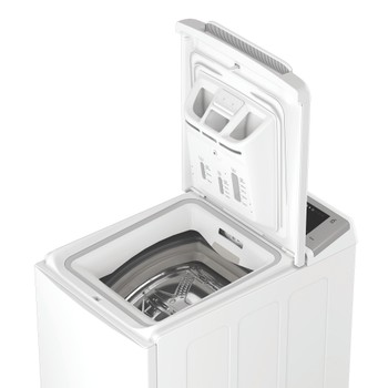 Whirlpool Пральна машина Соло TW6521DSFCUA Білий Top loader відсутній Perspective open