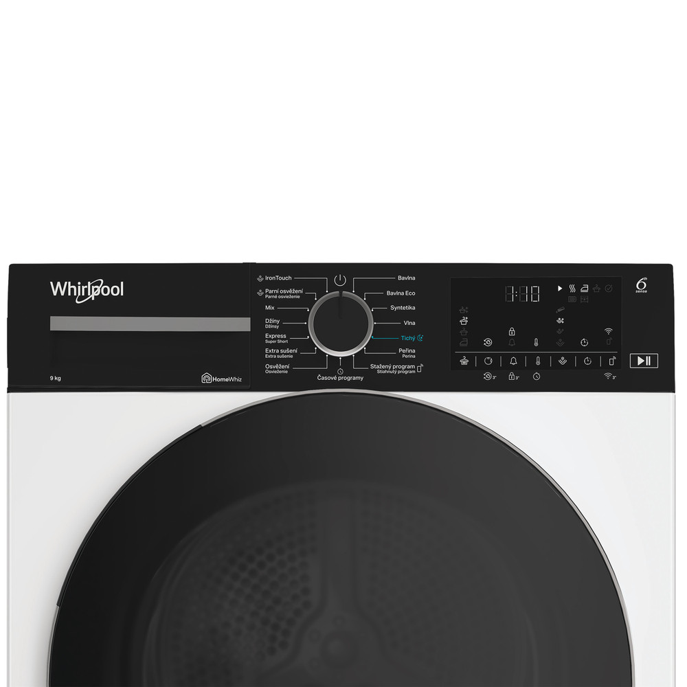 Whirlpool Sušička C WD 94M WBS CZ Bílá Control panel