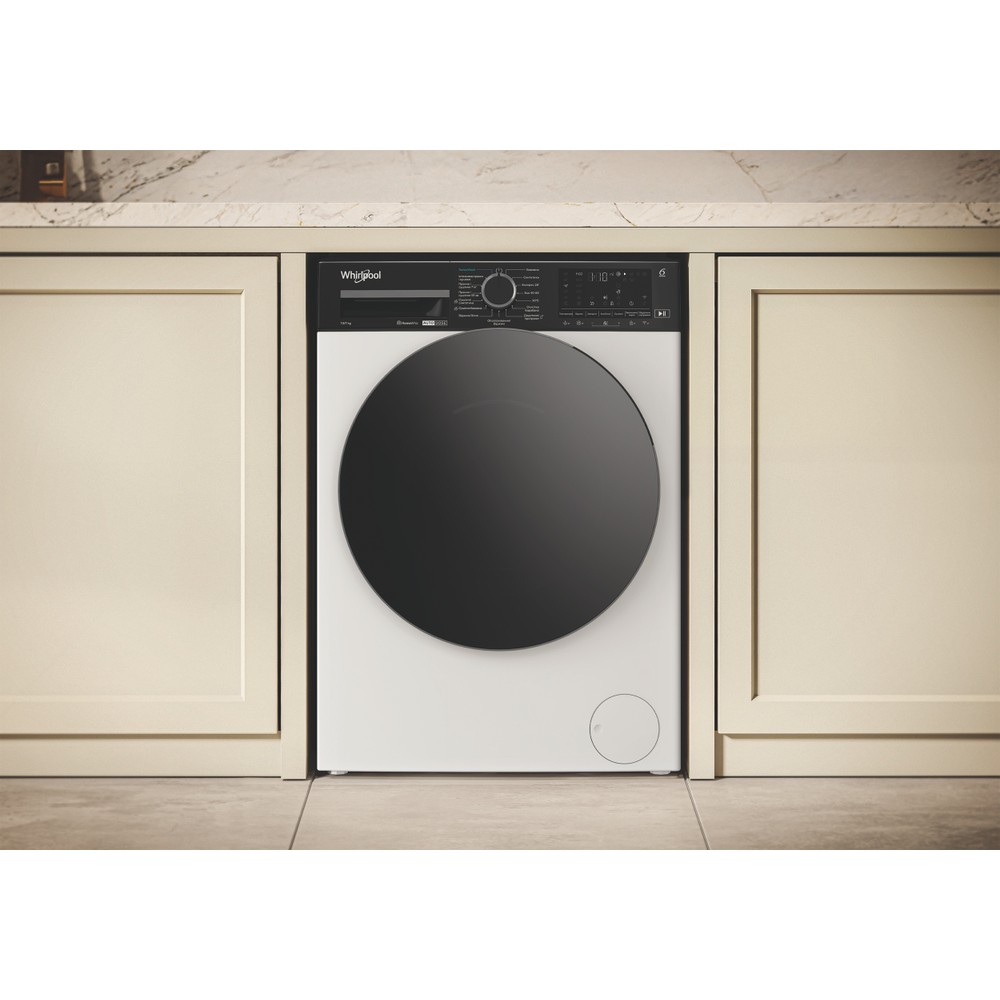Whirlpool Прально-сушильна машина Соло WPD 0736W ADS UA Білий Front loader Lifestyle frontal