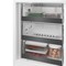 Whirlpool Комбиниран хладилник с камера Вграден WHK2 5294 B6E1 Zinc Metal 2 врати Frontal open