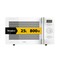 Whirlpool Mikroaaltouuni Vapaasti sijoitettava MCP 345 WH Valkoinen Elektroninen 25 Mikroaaltoyhdistelmäuuni 800 Perspective