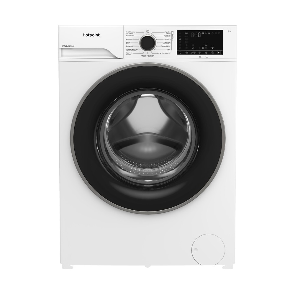 Hotpoint Lavadora Libre instalación HB 93 CARE SPT Blanco Cargador frontal A Frontal