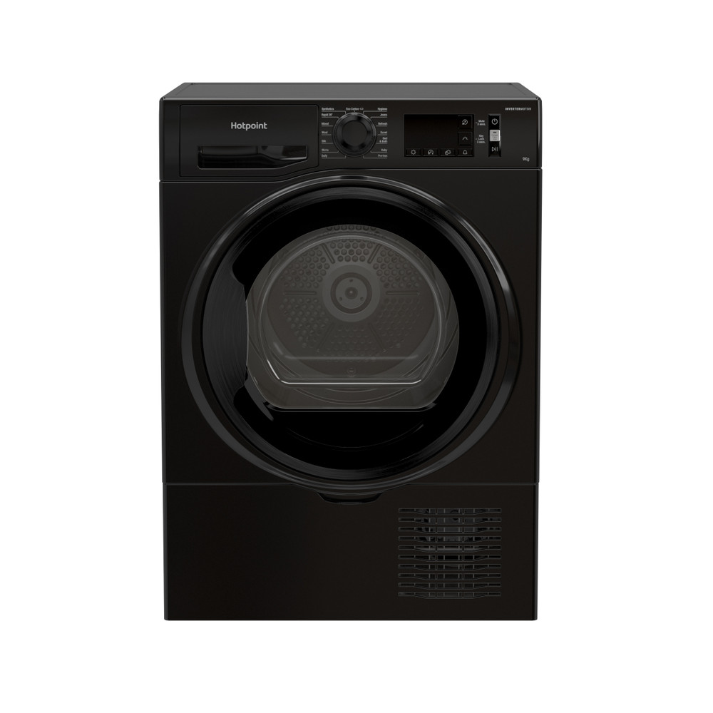 Hotpoint Dryer H3 D91B UK Black Frontal