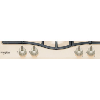 Whirlpool Varná deska GMT 6422 OW Starobílá Plynová Control panel