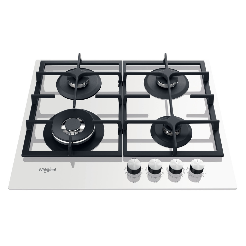 Whirlpool Főzőlap GOFL 629/WH Fehér Gáz Frontal top down