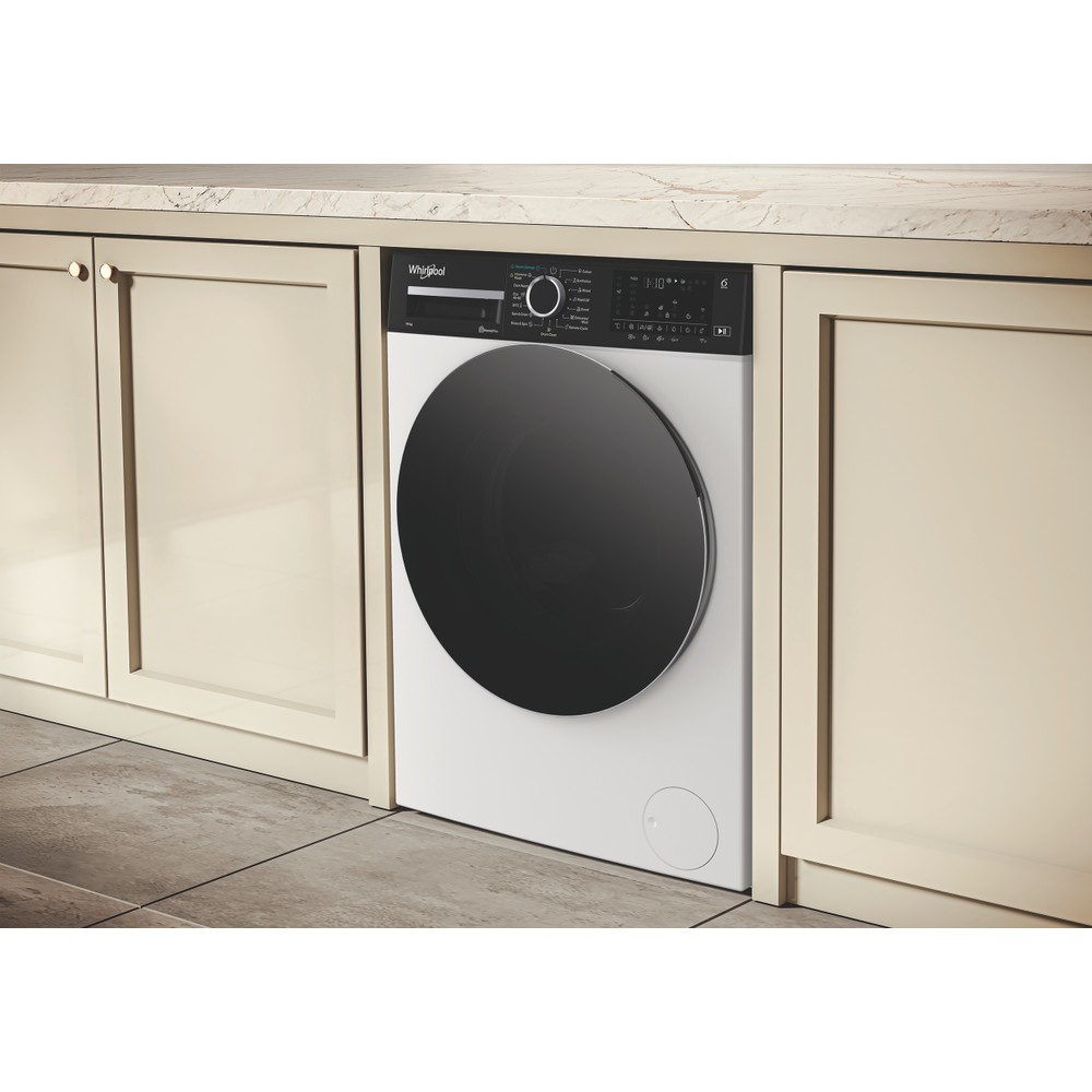 Whirlpool Maşină de spălat rufe Independent WAM 09WBC EE Alb Încărcare frontală A Lifestyle perspective