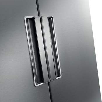 Whirlpool Freezer Freestanding UW8 F2C XLSB UK 2 Optic Inox Lifestyle detail