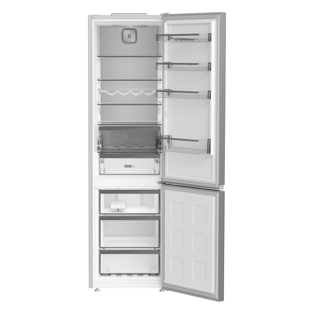 Whirlpool Combinación de frigorífico / congelador Libre instalación WHK 25404 XP8E New Silver – ARC 1035 2 doors Perspective open