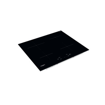 Whirlpool Table de cuisson WS Q2760 BF Noir Induction vitroceramic Perspective