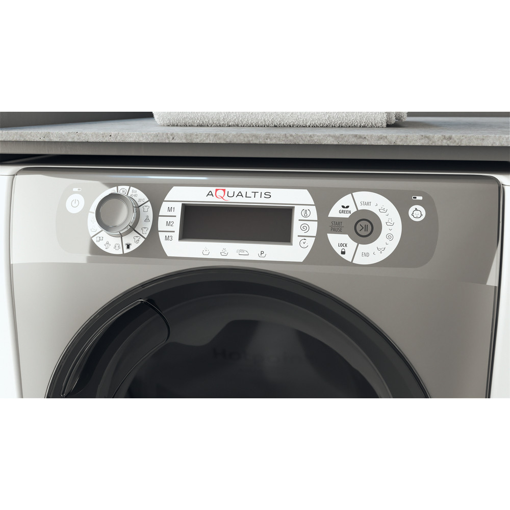 Hotpoint_Ariston Pesumasin Vabaltseisev AQS73D28S EU/B N Valge Eestlaetav D Lifestyle control panel