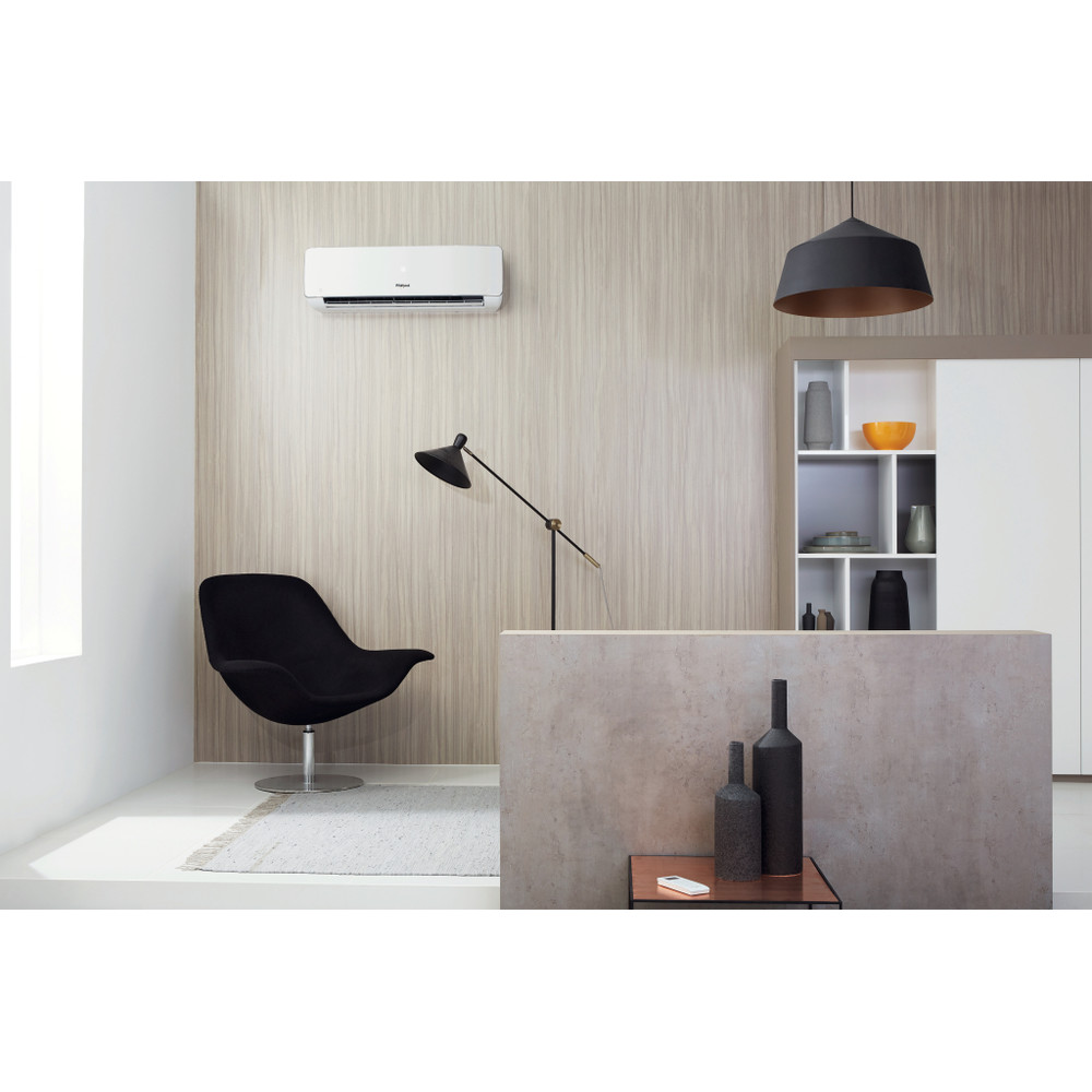 Whirlpool Air Conditioner SPIW309A3WF20 A+++ Inverter Bijela Lifestyle frontal open