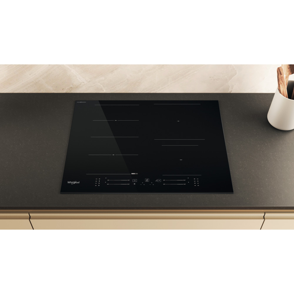 Whirlpool Ploča za kuhanje WF S4665 CPBF Crna Induction vitroceramic Lifestyle frontal top down