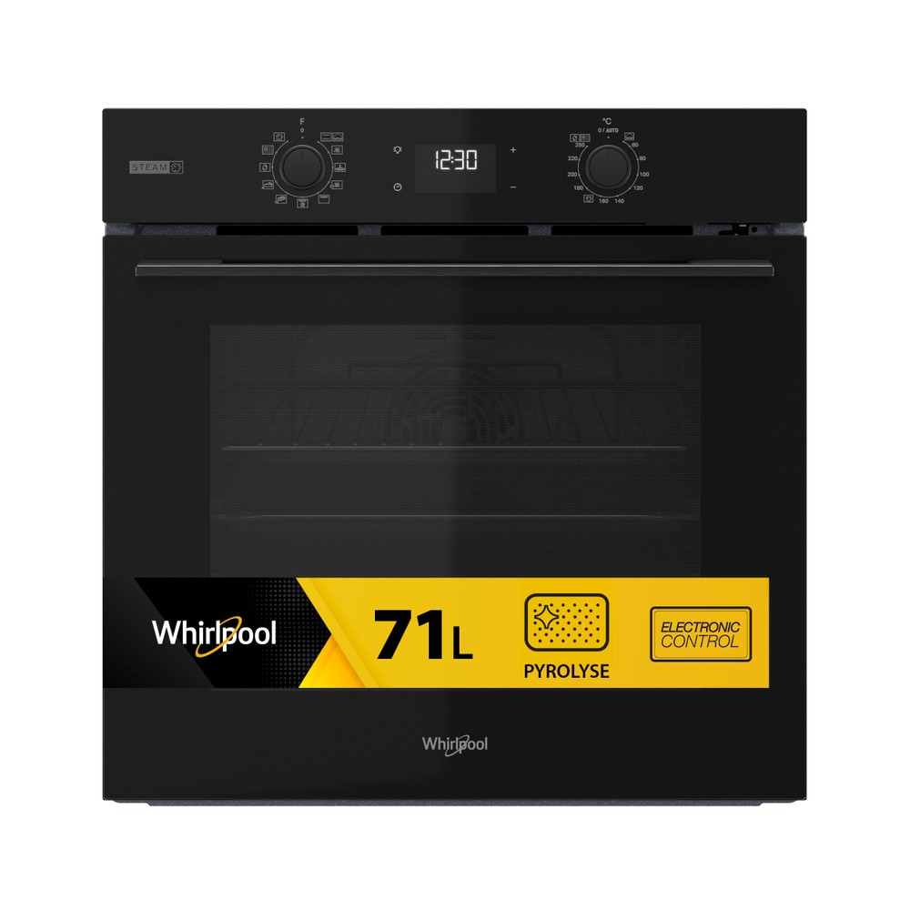 Whirlpool Sütő Beépíthető OMSK58RU1SB Elektromos A+ Frontal