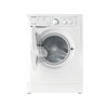 Indesit Lavadora Libre instalación EWC 81251 W EU N Blanco Cargador frontal F Frontal open