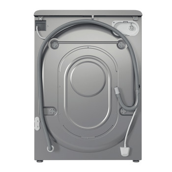 Whirlpool Lave-linge Pose-libre WMTA 7122 S NA Argent Front loader A+++ Back / Lateral