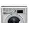 Indesit Washer dryer Free-standing EWDE 861483 S UK Silver Front loader Control panel
