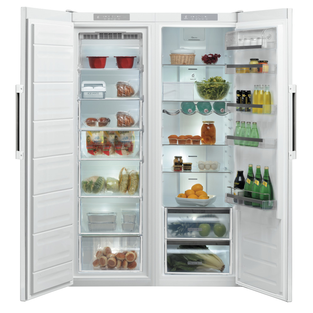 Whirlpool Zamrzivač Samostojeći UW8 F2Y WBI F 2 Bijela Frontal open