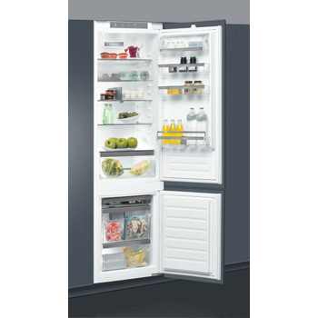 Whirlpool Холодильник з нижньою морозильною камерою. Вбудований (-а) ART 9811/A++ SF Нержавіюча сталь 2 двері Perspective open