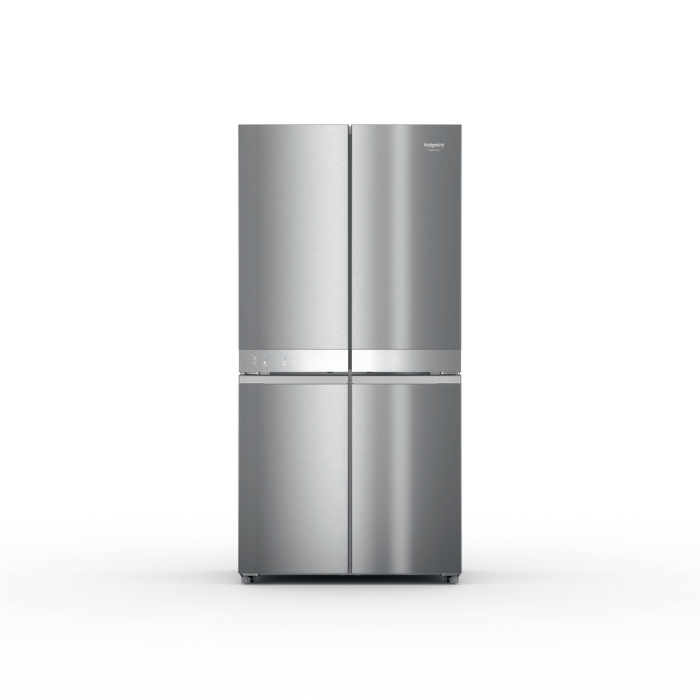 Hotpoint_Ariston Side-by-Side Livre Instalação HAQ9 E2L EF Inox Look Frontal