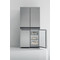 Whirlpool Side-by-Side Vapaasti sijoitettava WQ9 B1L Inox Frontal