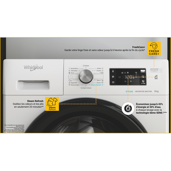 Whirlpool Vaskemaskin Frittstående FFB 9479 BV EE Hvit Front loader A USP1_gallery