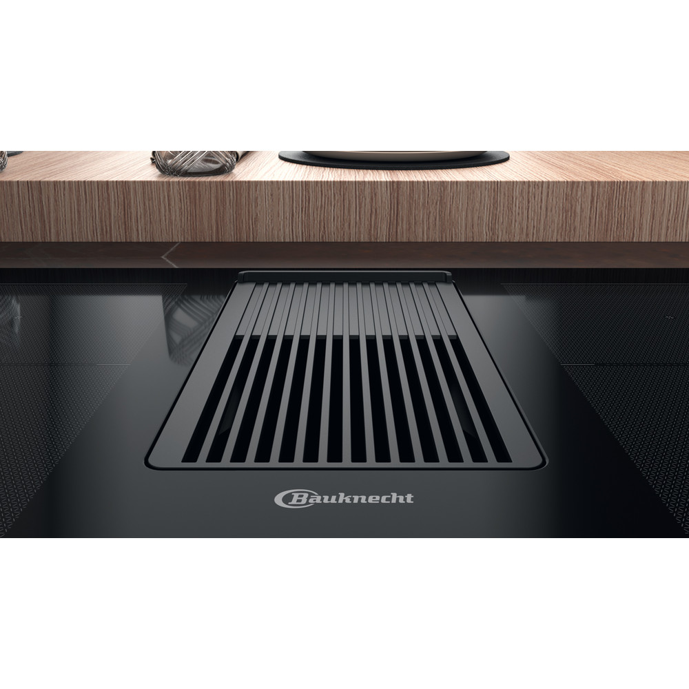 Bauknecht Venting cooktop BVH 92 2B K/1 Noir Lifestyle frontal top down