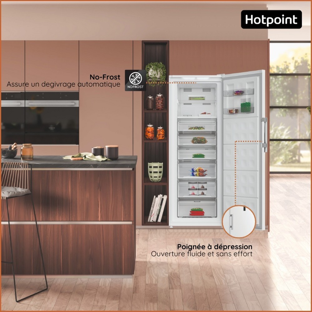 Hotpoint Congélateur Pose-libre HPAFF 6403 W4E White - ARC P1 Lifestyle detail