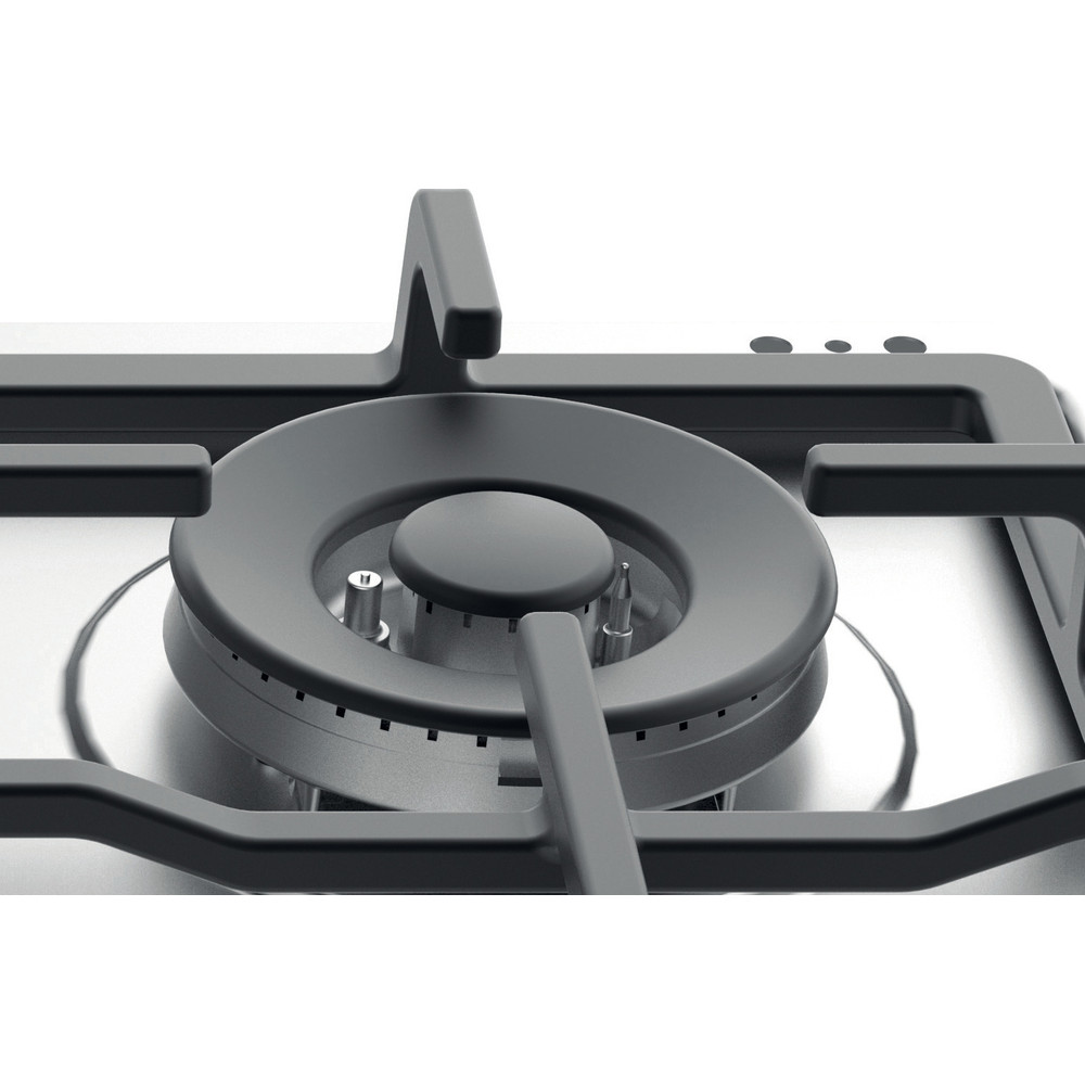 Whirlpool Варильна поверхня TGML 661 IX Нержавіюча сталь Газова Heating element