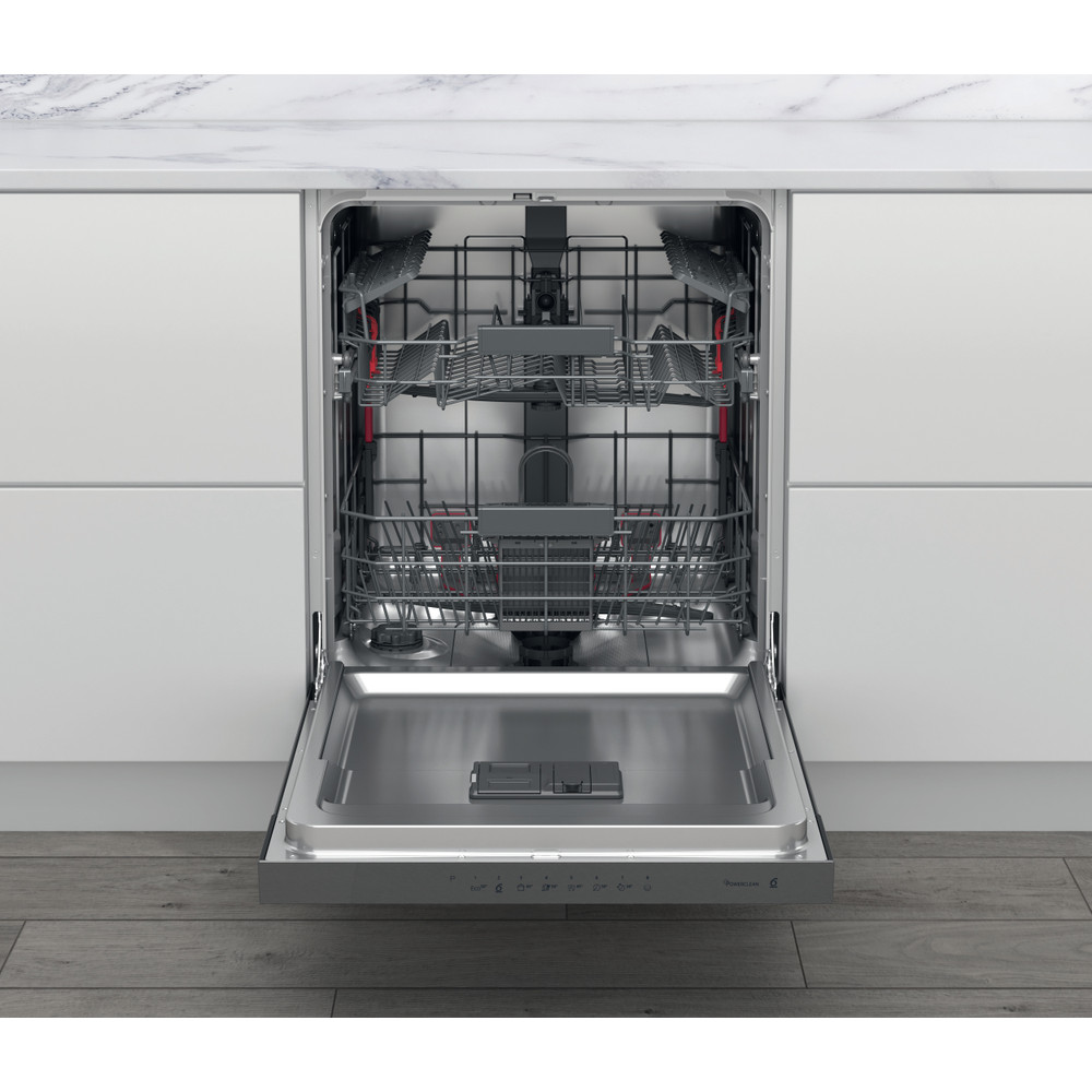 Whirlpool Mosogatógép Beépíthető WB 6020 P X Half-integrated E Frontal open