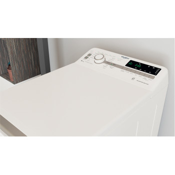 Whirlpool Tvättmaskin Fristående TDLR 6251BS FN White Top loader B Lifestyle perspective