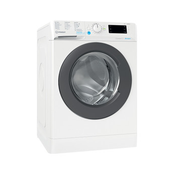 Indesit Wasmachine Vrijstaand BWEBE 91496X WK N Wit Voorlader A Perspective