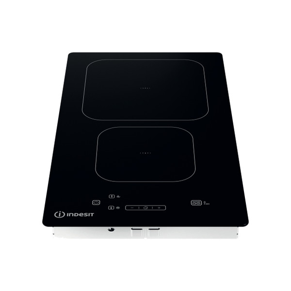 Indesit HOB IS 19Q30 NE Black Induction vitroceramic Frontal top down