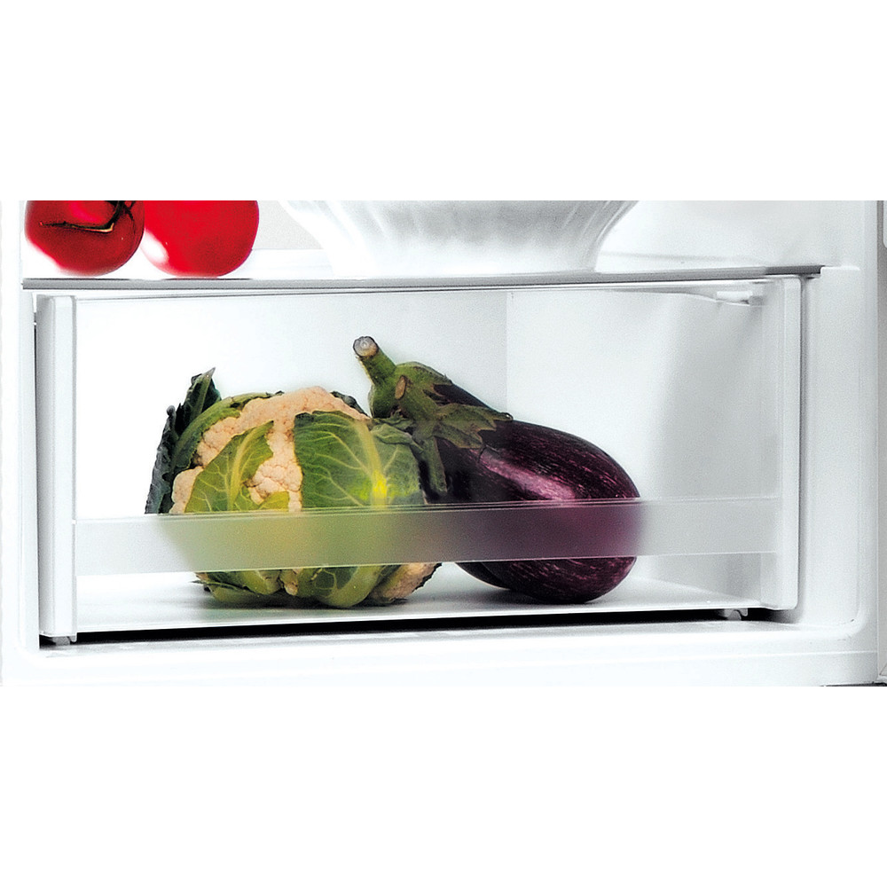 „Indesit“ Šaldytuvo / šaldiklio kombinacija Laisvai pastatoma LI7 S2E S Sidabrinė 2 doors Drawer