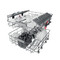 Whirlpool Nõudepesumasin Integreeritav WBC 3C26 B Half-integrated E Frontal