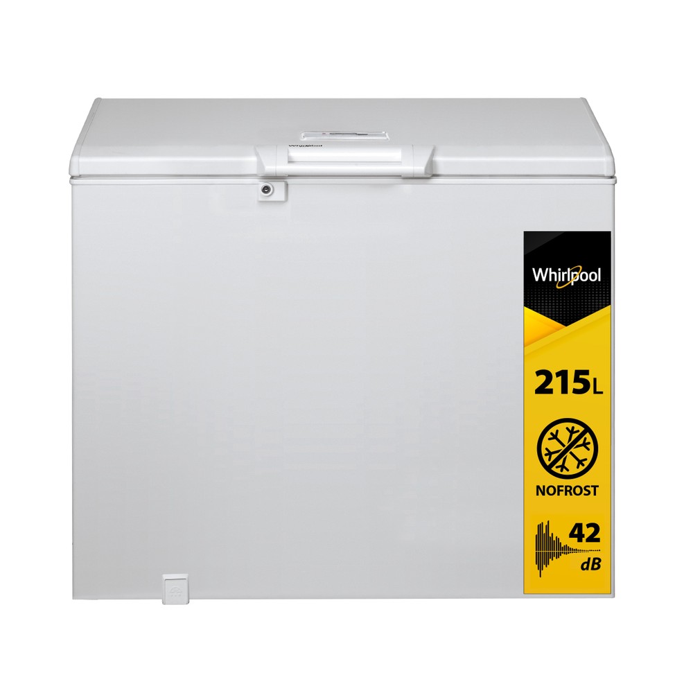 Whirlpool Mraznička Voľne stojace WHE 21114 Biela Perspective