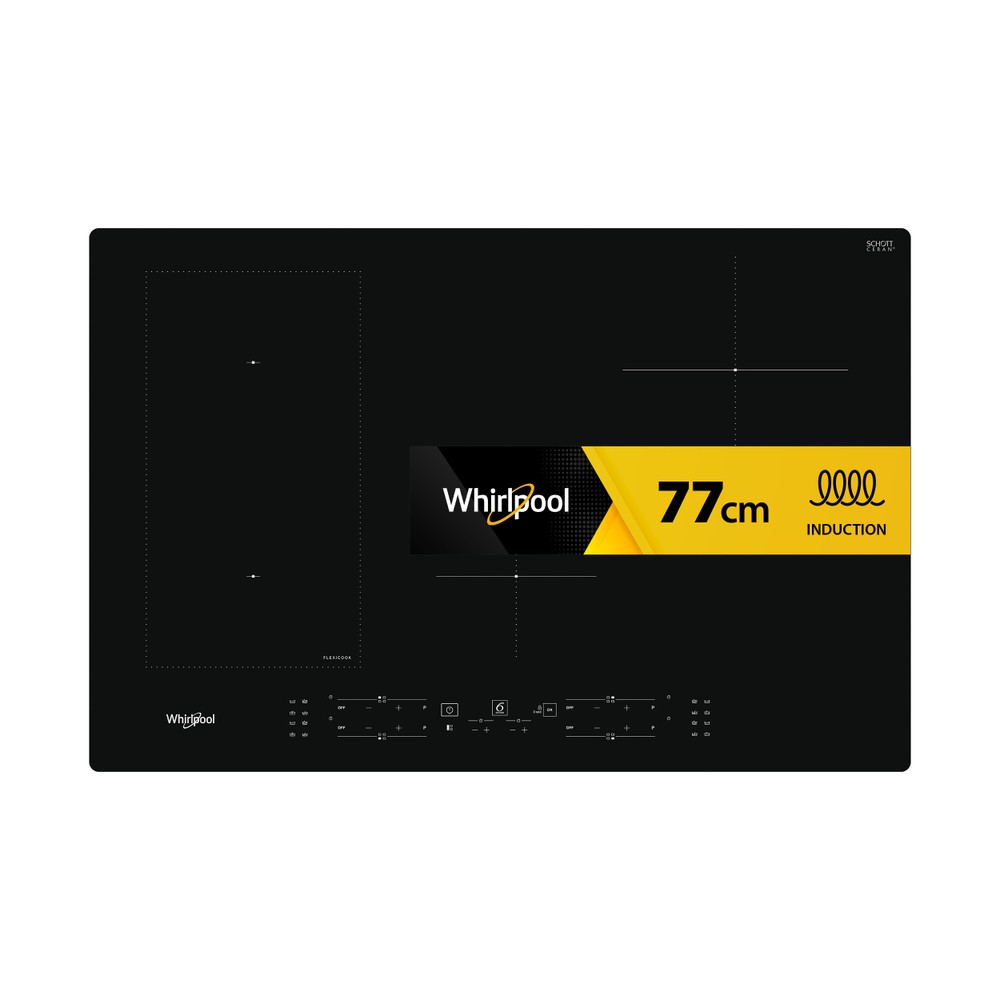 Whirlpool Kookplaat WL B2977 NE Zwart Induction vitroceramic Frontal