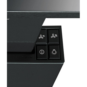 Indesit Napa ugradbeni IAHTT64FLSK Crna Izrađeno u okviru Mehanička Control panel