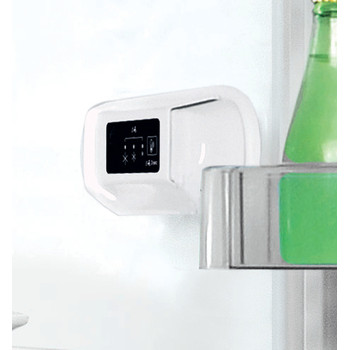 Indesit Combinado Livre Instalação LI8 S1E S Prata 2 doors Control panel