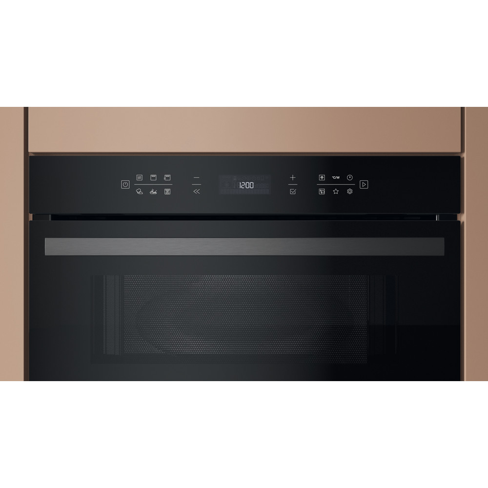 Hotpoint_Ariston Microondas Incorporado HAMD74TB Negro Electrónico 31 función MW + Grill 1000.0 Control panel