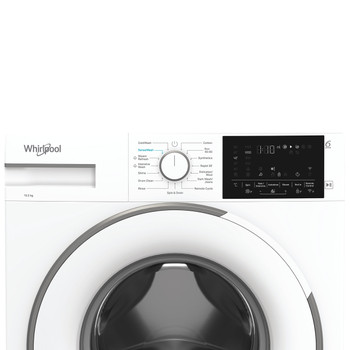 Whirlpool Vaskemaskin Frittstående SM 06W EE Hvit Front loader A Control panel