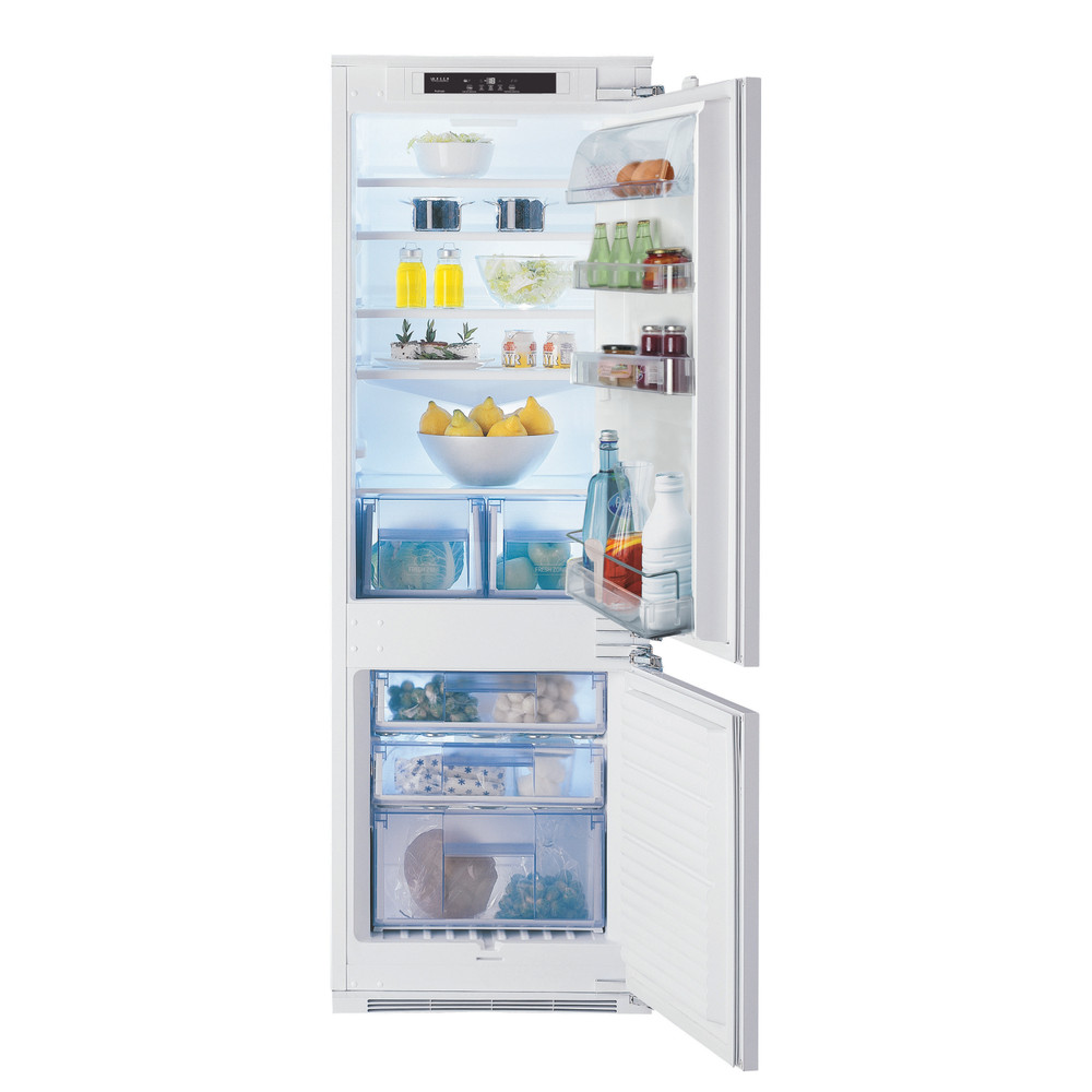 Bauknecht Réfrigérateur combiné S KGIE 33602 Blanc 2 portes Frontal open