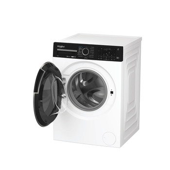 Whirlpool Mosó-szárító Szabadonálló WPD 2836W ADS EE Fehér Elöltöltős Perspective open