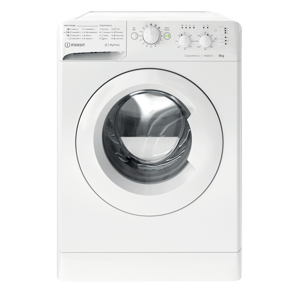 Indesit Washing machine Free-standing MTWC 91495 W UK N White Front loader B Frontal