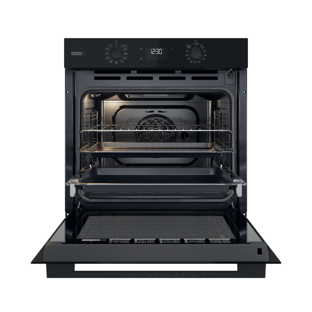 Whirlpool Fornos Encastre OMSK58RU1SB Elétrico A+ Frontal open