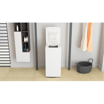 Whirlpool Пральна машина Соло TDLRB 6251BS EU Білий Top loader відсутній Lifestyle frontal open