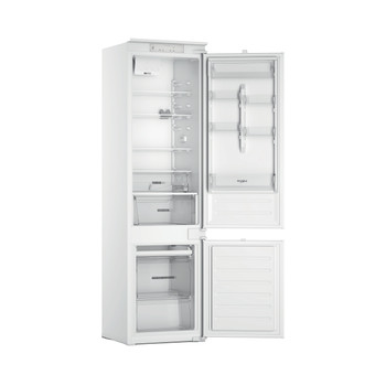 Whirlpool Réfrigérateur combiné Encastrable WHC20D023B1 SF Blanc 2 portes Perspective open