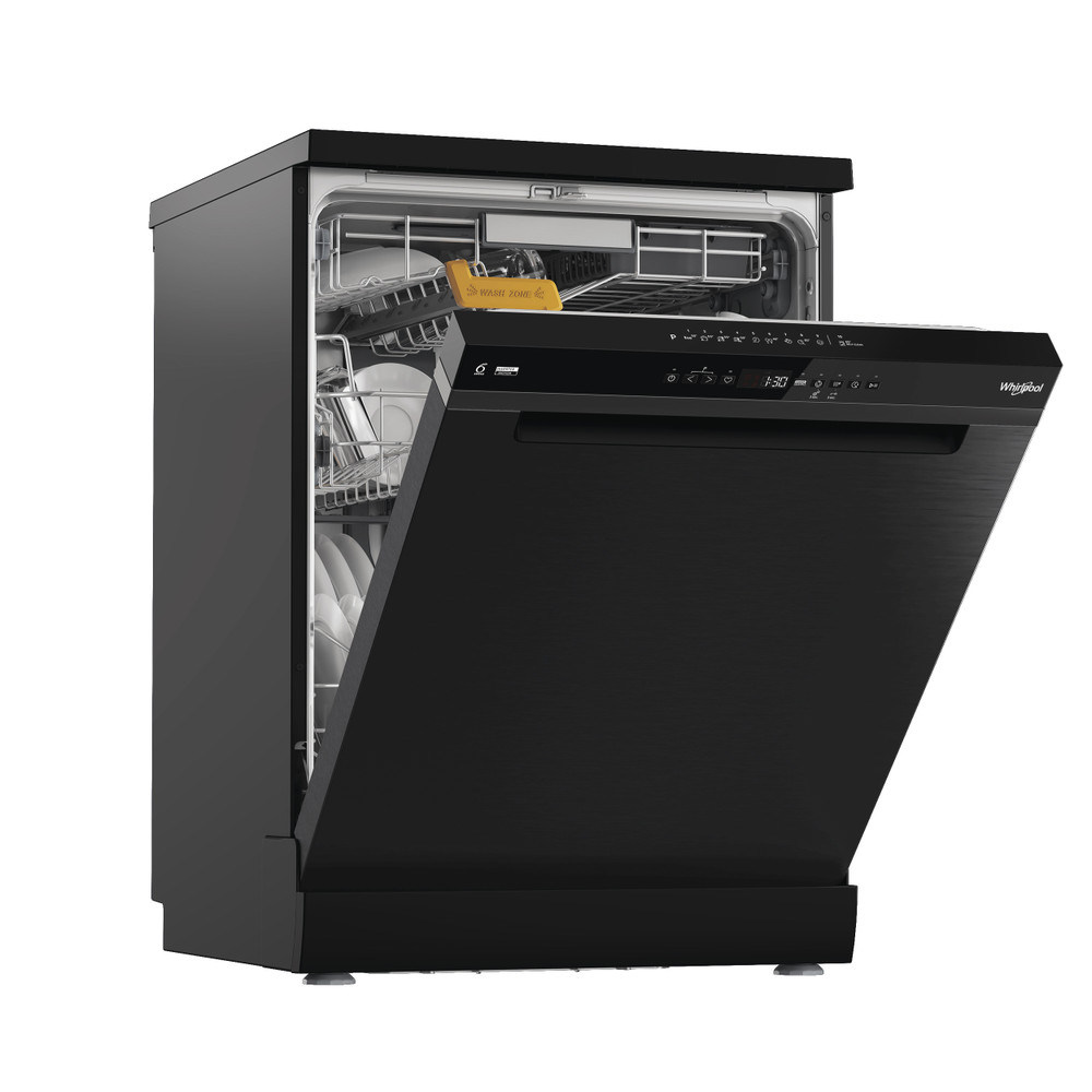 Whirlpool Lave-vaisselle Pose-libre W8F HP51BS Pose-libre B Perspective open