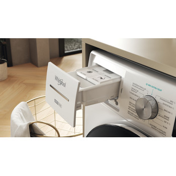 Whirlpool Pračka Volně stojící W8 99AD SILENCE CS Bílá Předem plněná A Drawer