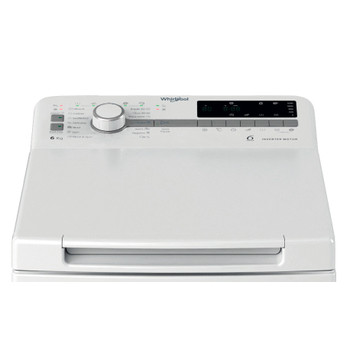 Whirlpool Práčka Voľne stojace TDLR 6261BS EU/N Biela Zhora plnená A Control panel